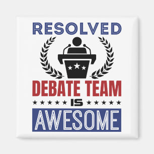 Problemlösungsteam ist Phantastische Debatte Magnet
