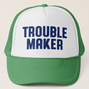 Problemmacher. Truckerkappe