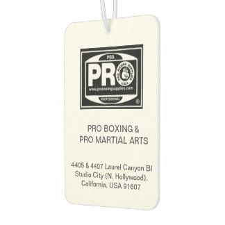 #PROBOXING & #PROMARTIALARTS AUTOLUFTERFRISCHER