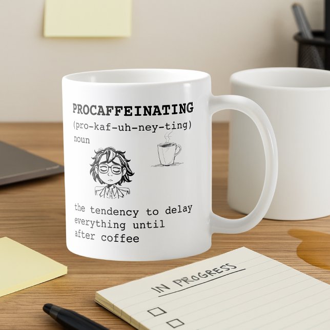 Procaffeinating Definition Kaffeetasse (Von Creator hochgeladen)