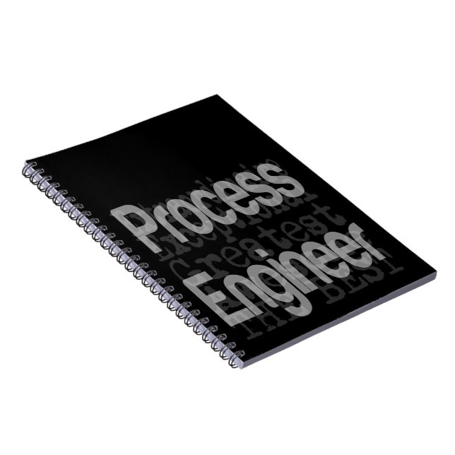 Process Engineer Außerordentliche Notizblock (Rechte Seite)