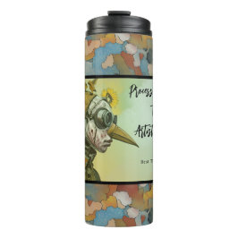 Process Your Trauma Through Art Mug. Thermosbecher