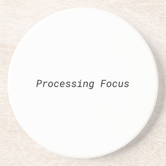 Processing Focus Minimalist Untersetzer (Vorne)