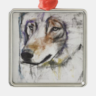 Processo Al Lupo Silbernes Ornament
