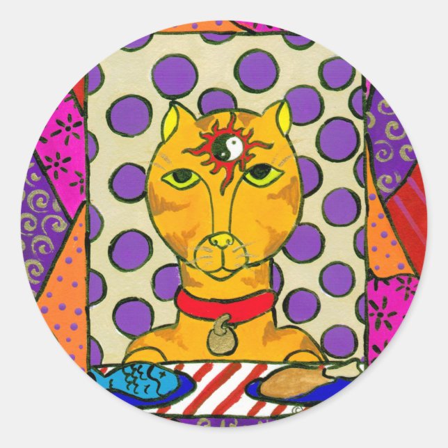 ProChoice Runder Aufkleber (Vorderseite)