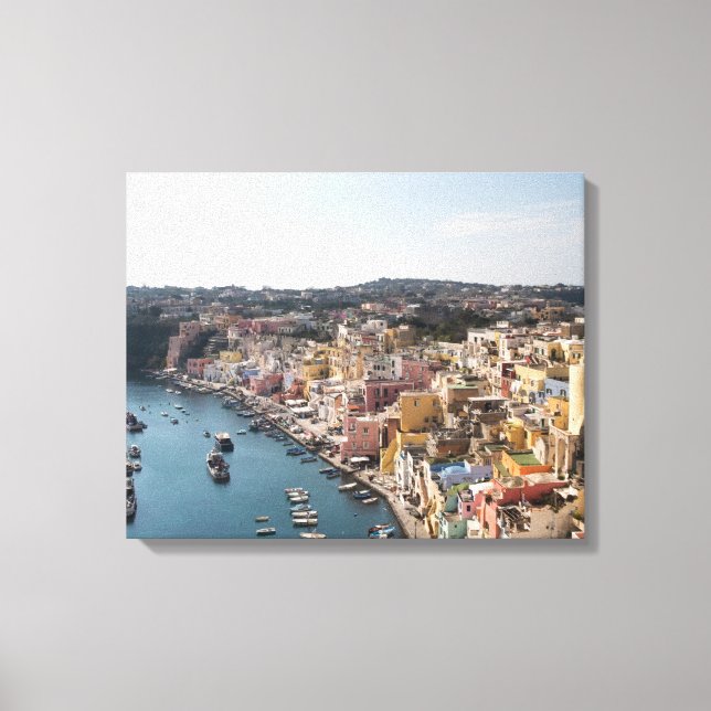 Procida Italien Canvas Print Leinwanddruck (Vorderseite)