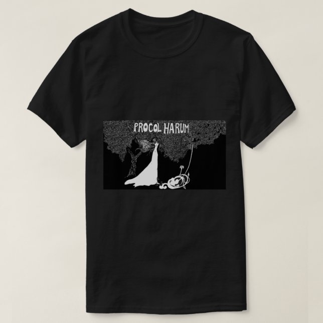 Procol Harum British Rock Band Classic T - Shirt (Design vorne)