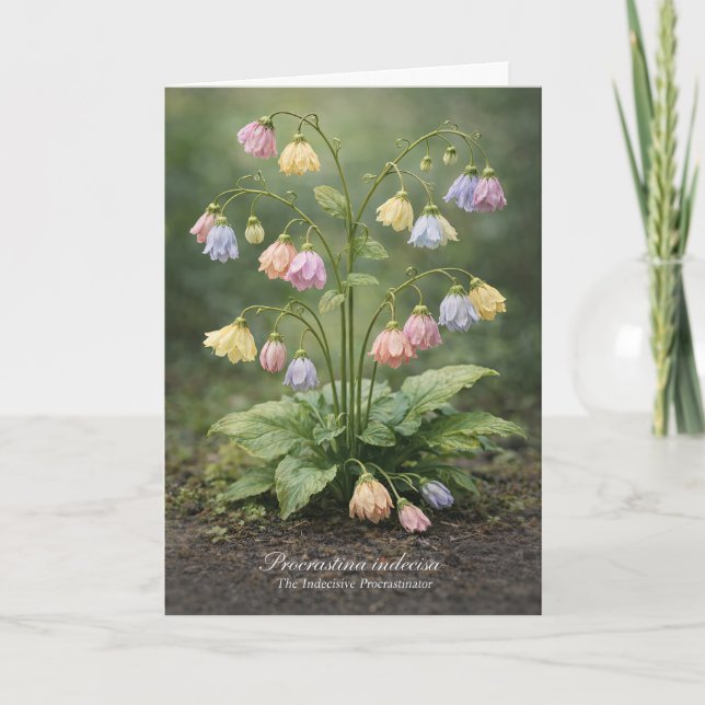 Procrastina indecisa The Indecisive Procrastinator Karte (Vorderseite)