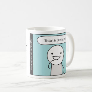 Procrastinator's Cup: Die Perpetuator-Kaffee-Tasse Kaffeetasse