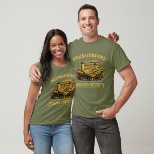 Procrastinators Jogging Society Lustiges Running T T-Shirt