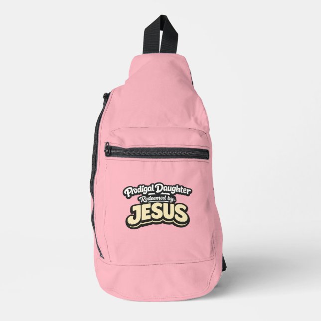 Prodigal Daughter - Redeemed by JESUS Crossbody Bag (Vorderseite)