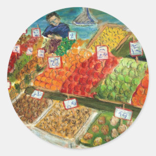 Produce Vendor Sticker (Pike Place Market Seattle)