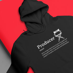 Producer Definition Dunkler Modus - Filmproduzent Hoodie