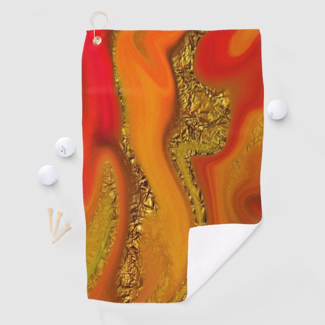 Product pattern abstract. golfhandtuch (Insitu)