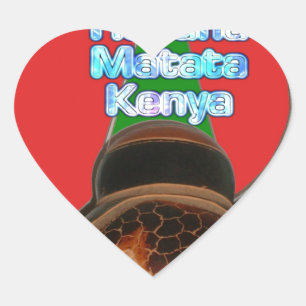 Produkt anpassen Herz-Aufkleber