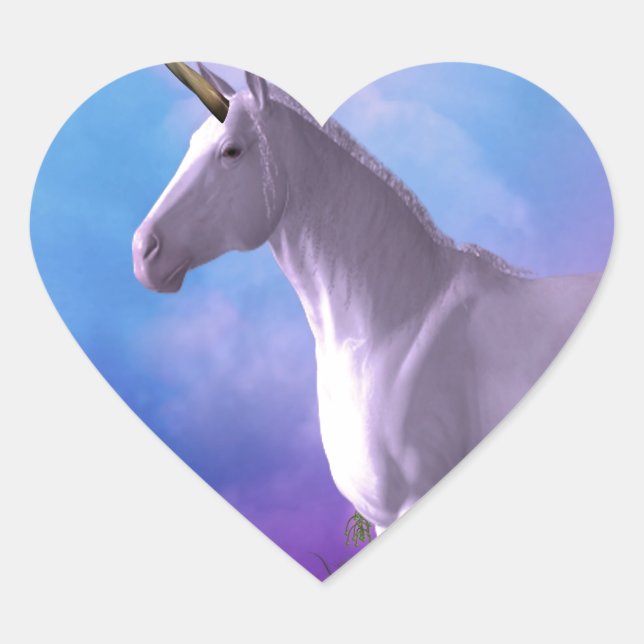 Produkt anpassen Herz-Aufkleber (Vorderseite)