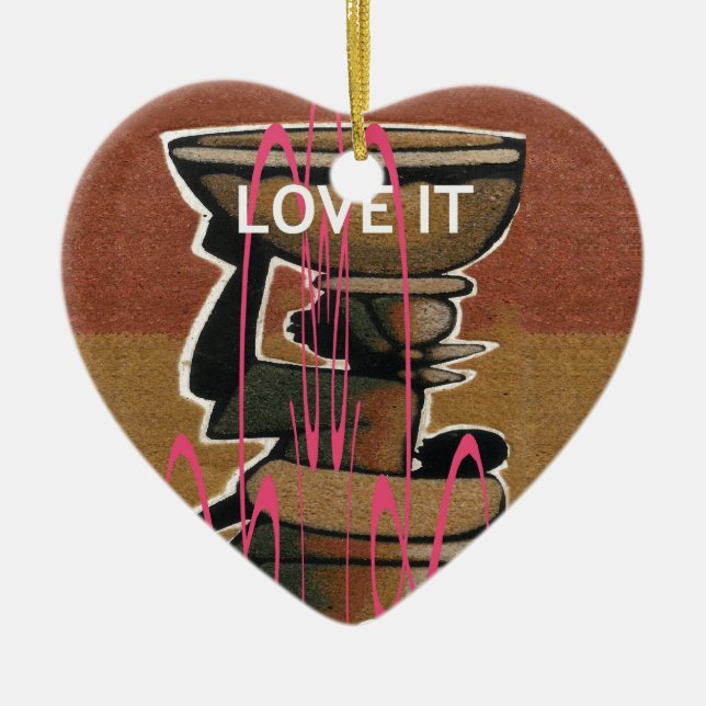 Produkt anpassen keramikornament (Vorne)