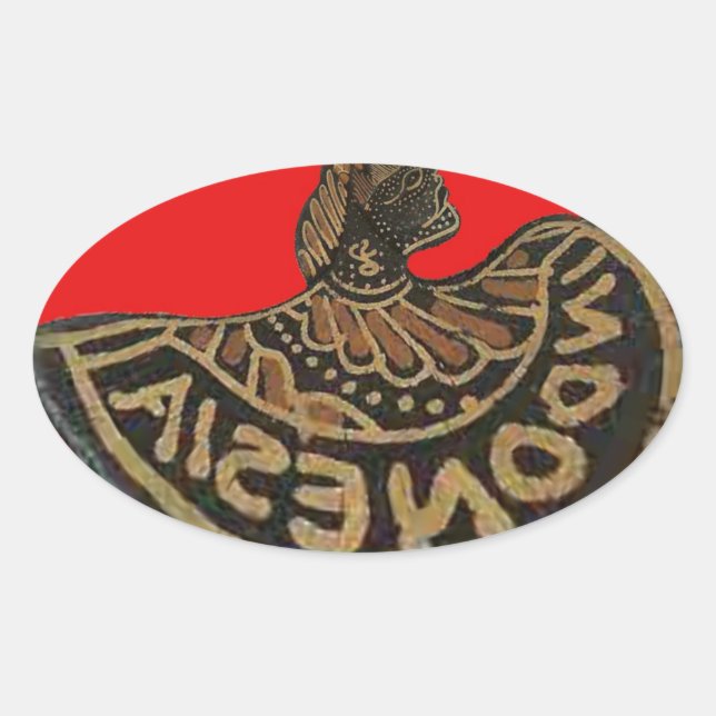 Produkt anpassen ovaler aufkleber (Vorderseite)