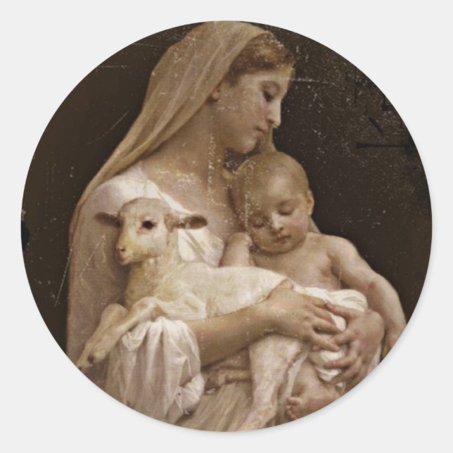 Produkt anpassen runder aufkleber (Vorderseite)