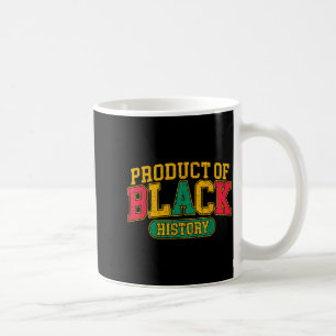Produkt der schwarzen Geschichte Afroamerikanische Kaffeetasse
