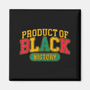 Produkt der schwarzen Geschichte afroamerikanische Magnet