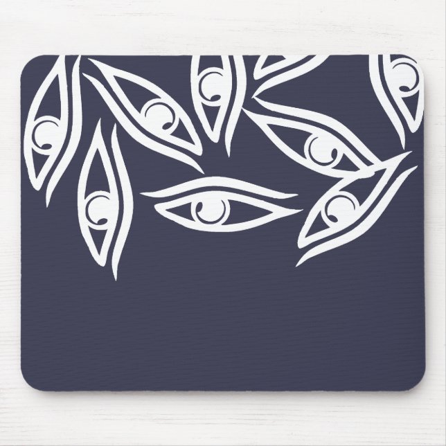 Produkt "Funky Eye Muster" Mousepad (Vorne)