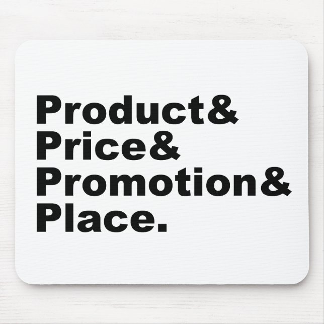 Produkt-Preis-Werbeaktion u. Platz der Mousepad (Vorne)