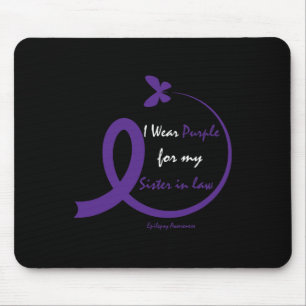 Produkte Geschenke tragen Lila Schwester in Law Ep Mousepad