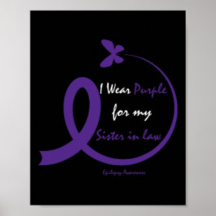 Produkte Geschenke tragen Lila Schwester in Law Ep Poster