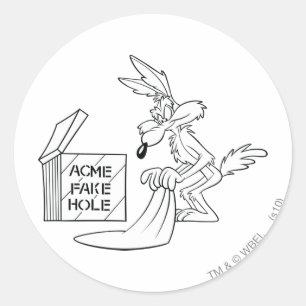Produkte von WILE E. COYOTE™ Acme 7 Runder Aufkleber