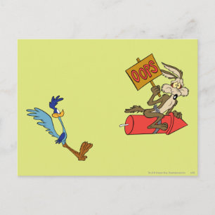 Produkte von WILE E. COYOTE™ und ROAD RUNNER™ Acme Postkarte