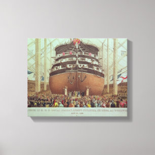 Produkteinführung von H.M.S. Royal Albert, Leinwanddruck