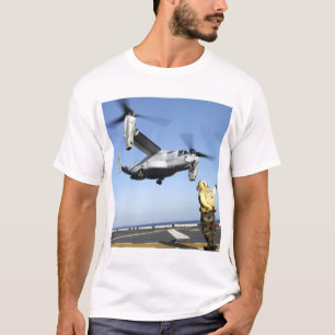 Produkteinführungen eines Osprey MV-22 vom USS T-Shirt