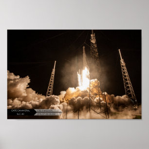 Produkteinführungs-Plakat SPX CRS-9 Poster