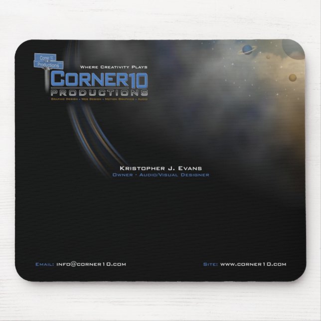 Produktionen Mousepad der Ecken-10 (Vorne)