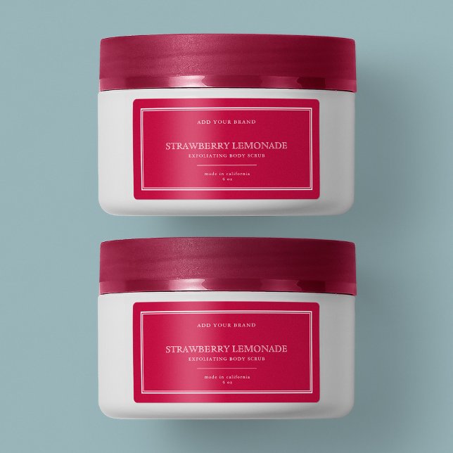 Produktkennzeichnung für klassische Farben hinzufü Adressaufkleber (Von Creator hochgeladen)