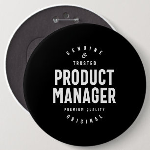Produktmanager Jobbezeichnung Geschenk Button