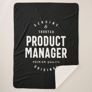 Produktmanager Jobbezeichnung Geschenk Sherpadecke