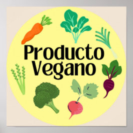 produkto vegano poster