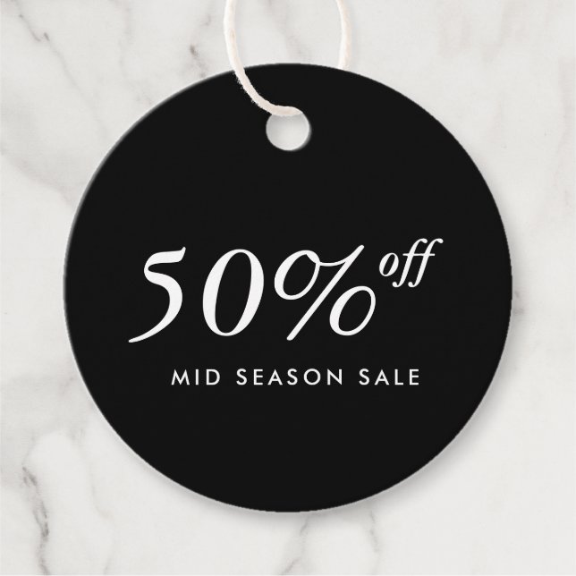 Produktverkaufsmarke Geschenkanhänger (Vorderseite)