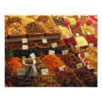 Produzent, Boqueria Markt, Barcelona, Spanien
