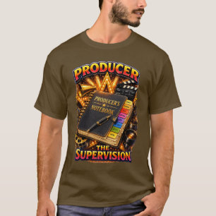 Produzent - Die Aufsicht Herren-Dunkel T-Shirt