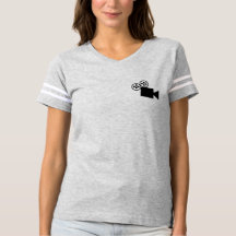 Produzent Kamera Football T.Shirt (Frauen)