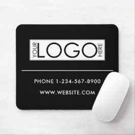 Professional Business Logo Contact Details Simple Mousepad
