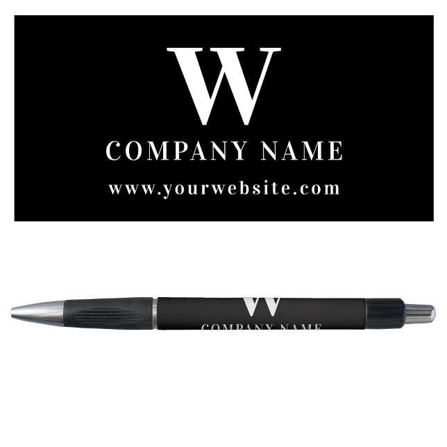 Professional Business Logo Monogram Name Website Kugelschreiber (Professional Business Logo Monogram Name Website Pen)