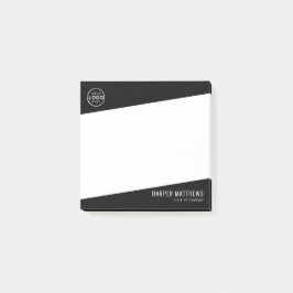 Professional Business Logo Post-it Klebezettel