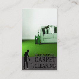 Professional Carpet Cleaning Service Geschäft Card Visitenkarte