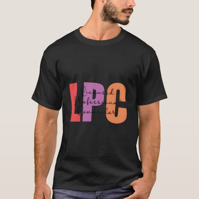 Professional Counselor Best Lpc T-Shirt (Vorderseite)