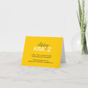 Professional Custom Thank You Card Dankeskarte