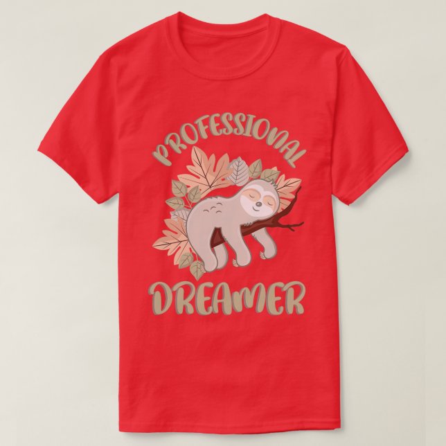Professional dreamer T-Shirt (Design vorne)
